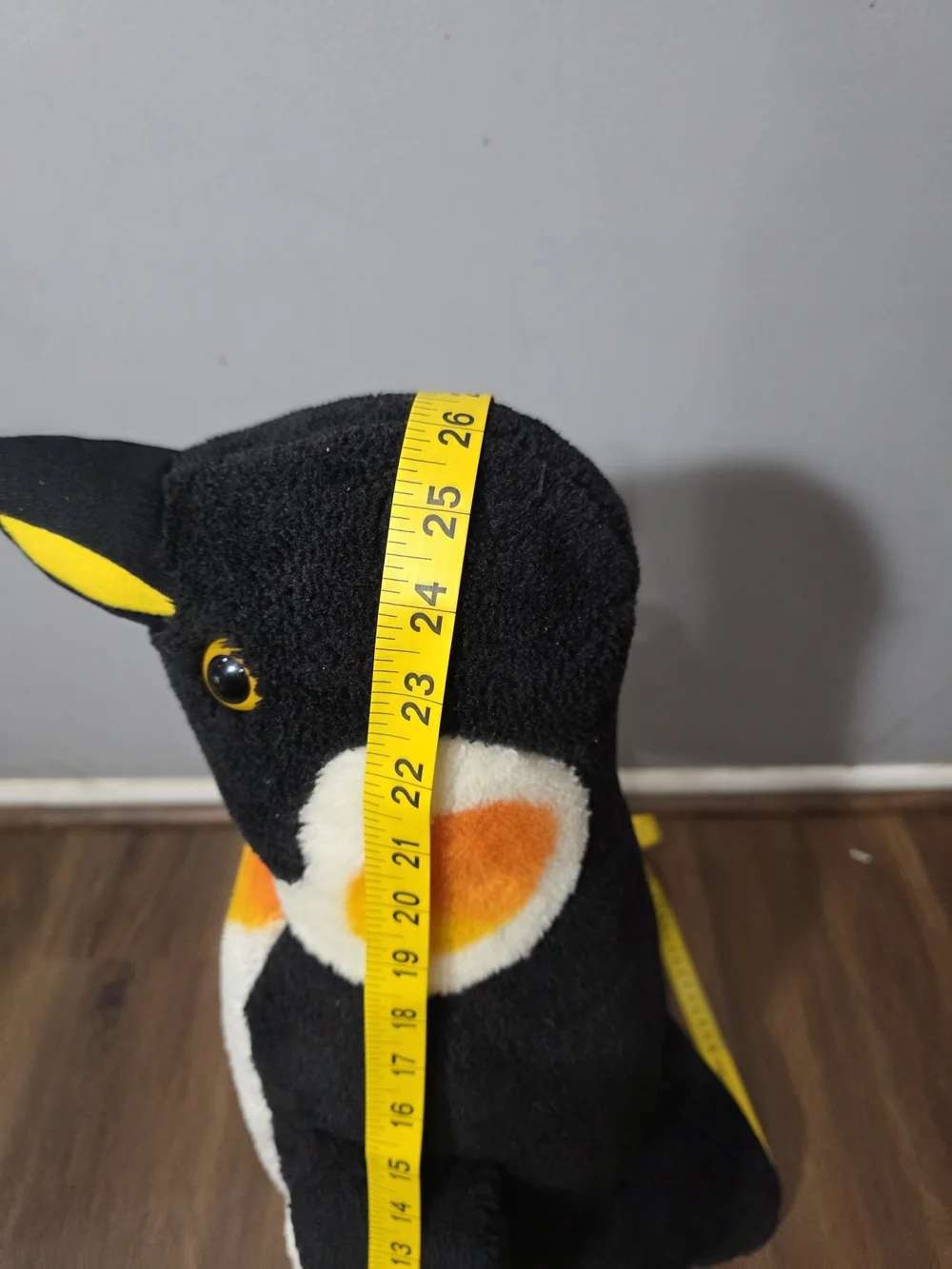 Plush Penguin Toy - Black and White Soft Stuffed Penguin